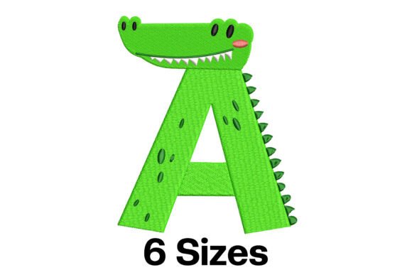 Fun Alligator Alphabet Letter A