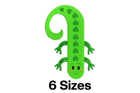 Fun Iguana Alphabet Letter I