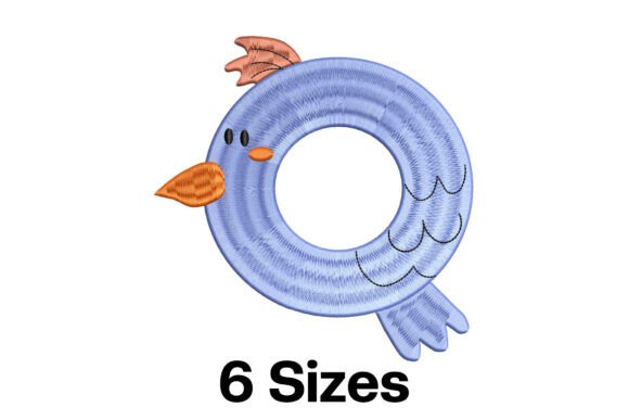 Fun Quail Alphabet Letter Q